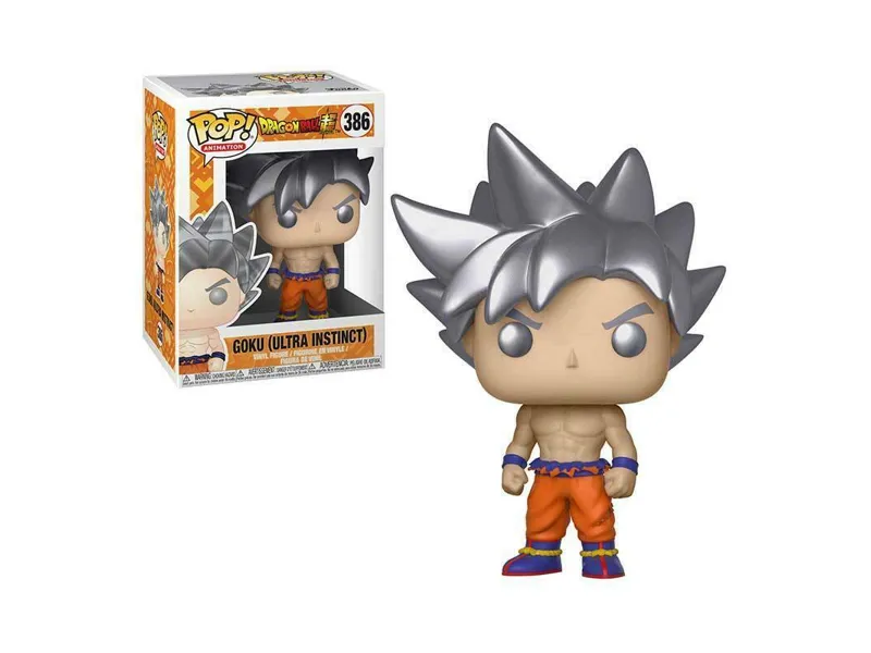 Funko pop dragon ball super goku silver plateado 31633