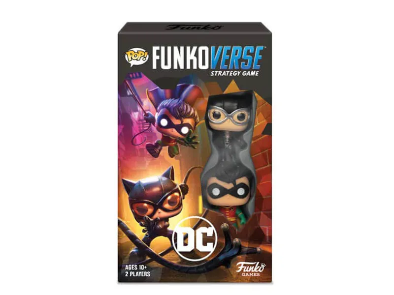 Juego de mesa funkoverse dc edición 101 robin catwoman