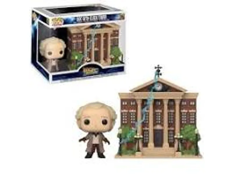 Funko pop regreso al futuro doc torre del reloj