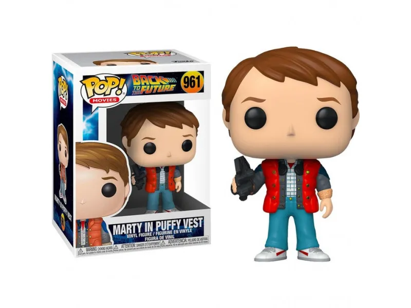 Funko pop regreso al futuro marty con chaleco hinchado 48705