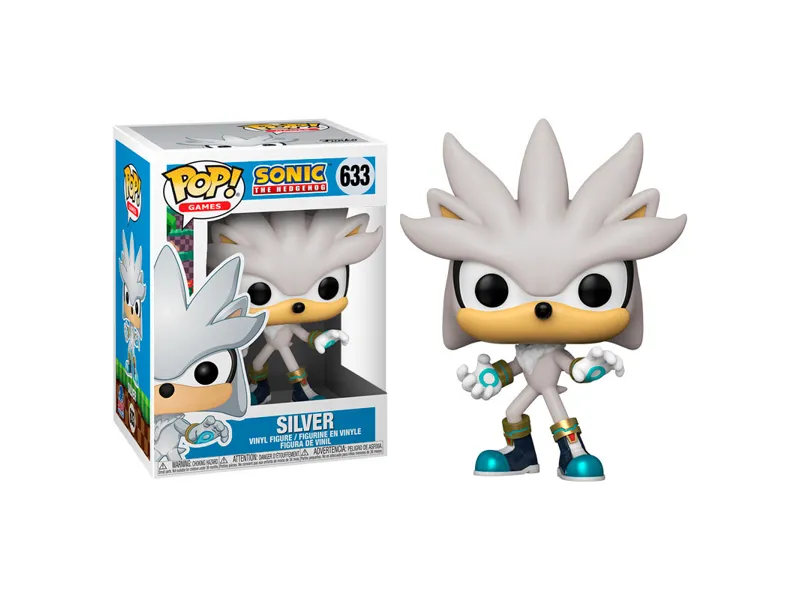 Funko pop sega sonic 30th silver the hedgehog 51965