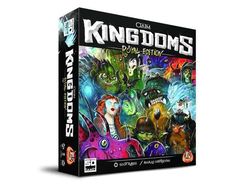 Juego de mesa claim kingdoms royal edition pegi 10
