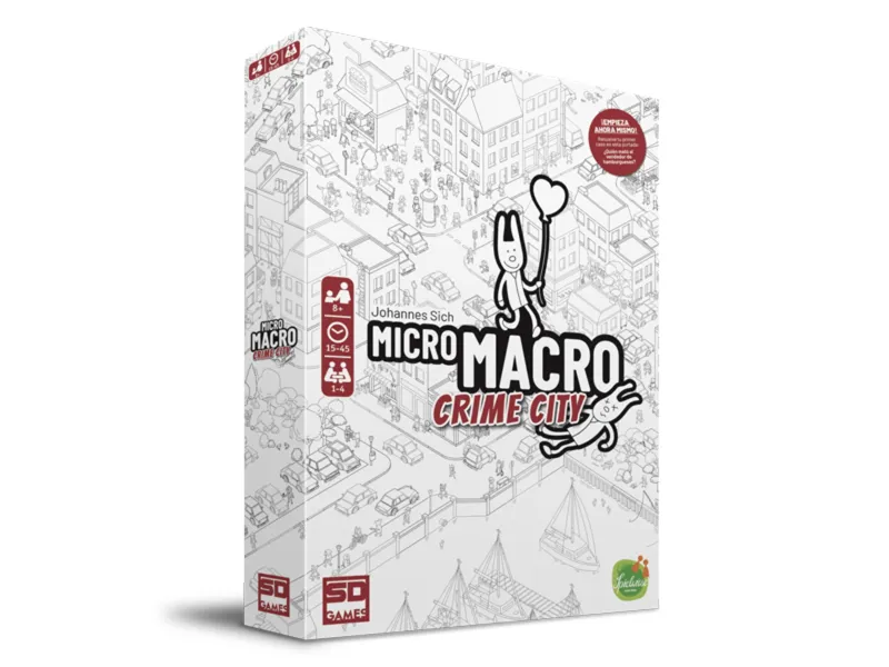 Juego de mesa micro macro (ganador spiel des jahres 2021) pegi 10
