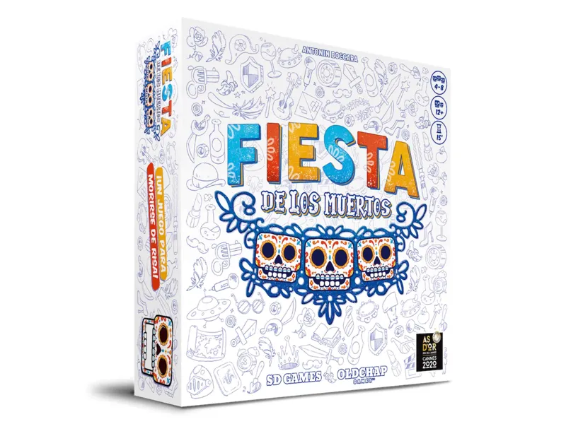 Juego de mesa fiesta de los muertos pegi 12