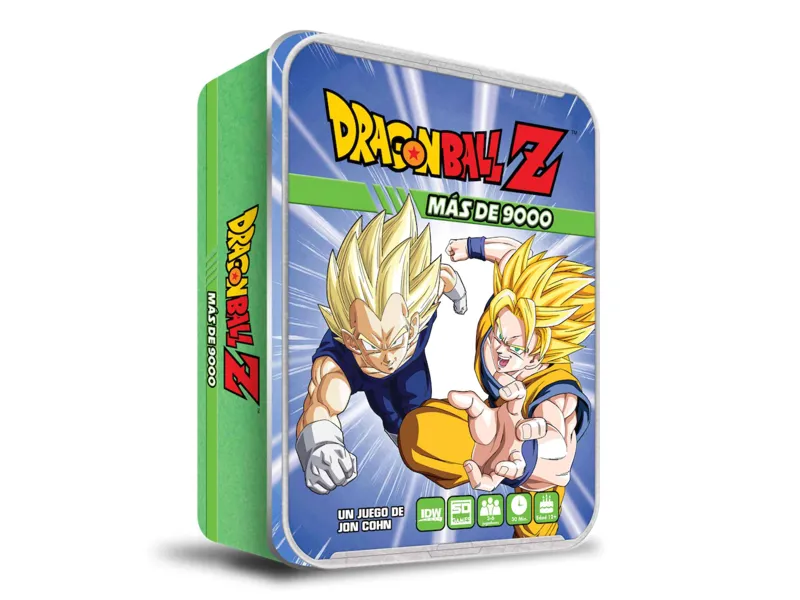 Juego de mesa dragon ball z mas de 9000 pegi 12