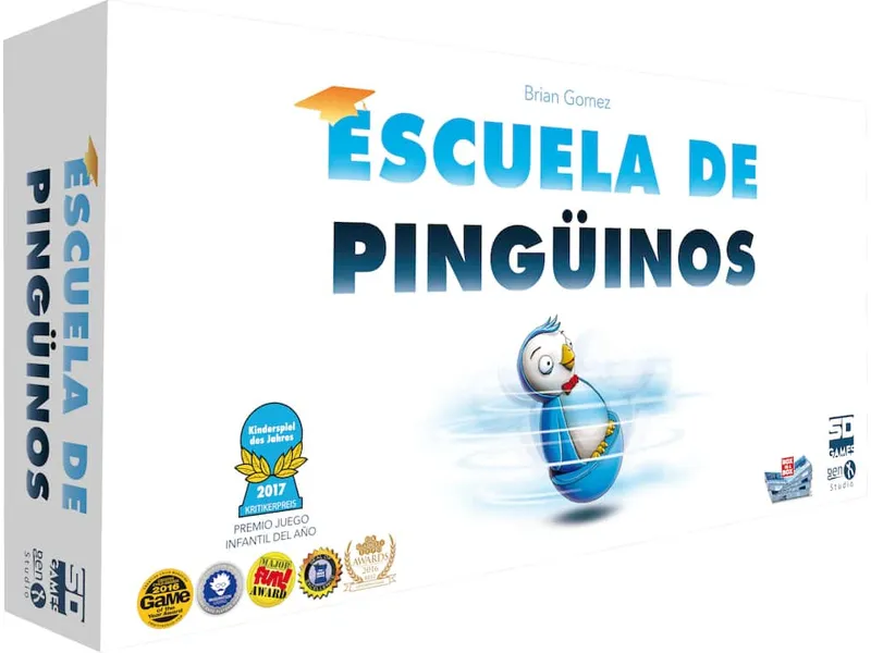 Juego de mesa escuela de pinguinos. edicion kinderspiele pegi 6