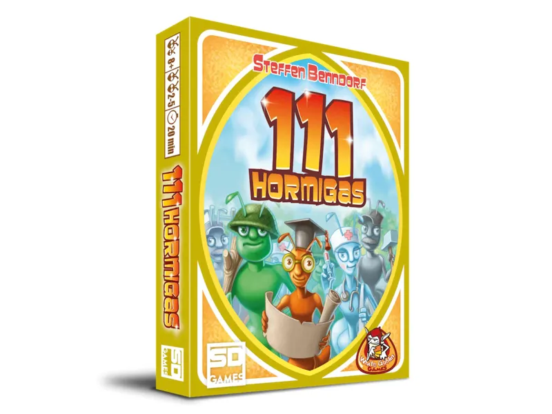 Juego de mesa 111 hormigas pegi 8
