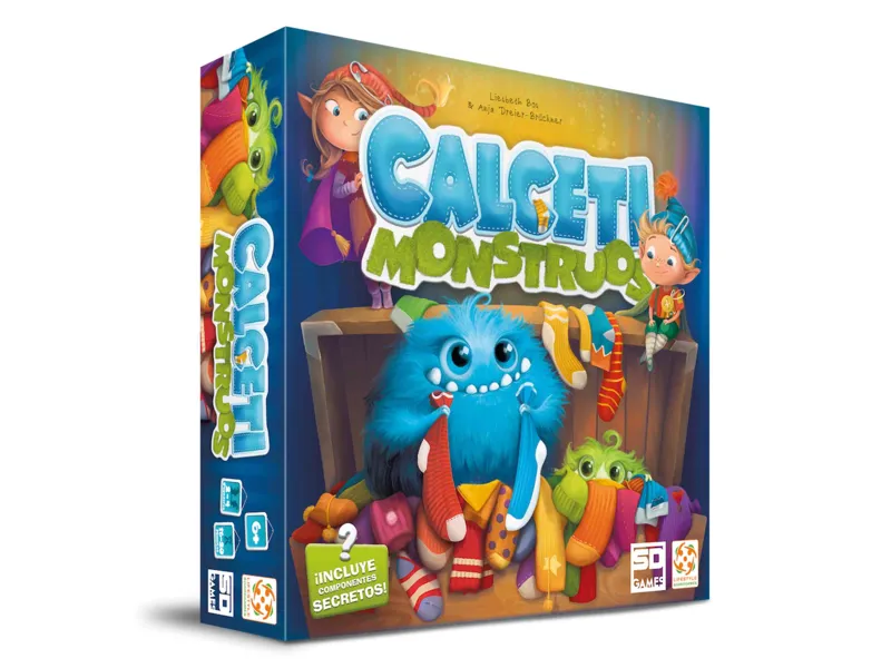Juego de mesa calcetimonstruos pegi 6