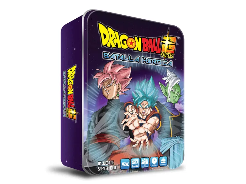Juego de mesa dragon ball super batalla heroica pegi 8