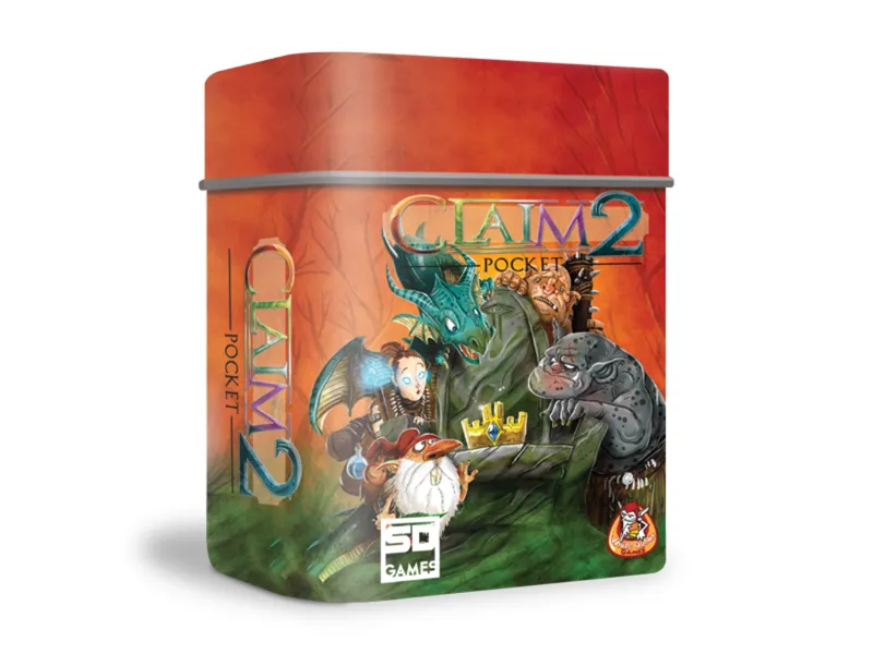 Juego de mesa display claim pocket 2 (12 unidades) pegi 10