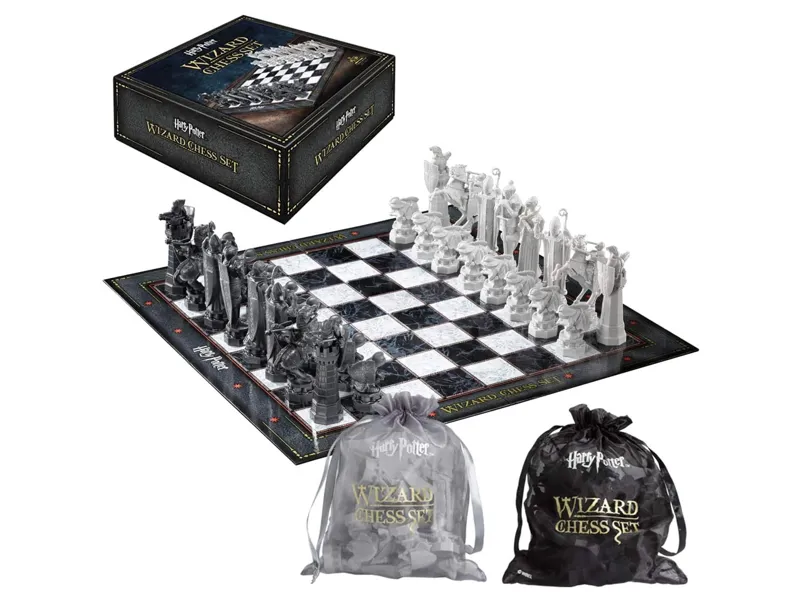 Juego de mesa the noble collection harry potter ajedrez magico