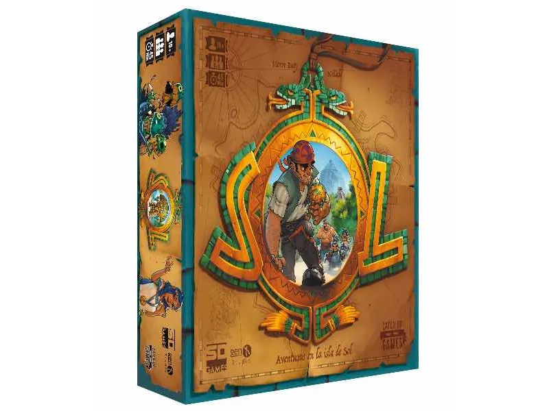 Juego de mesa sol: aventuras en la isla de sol pegi 10