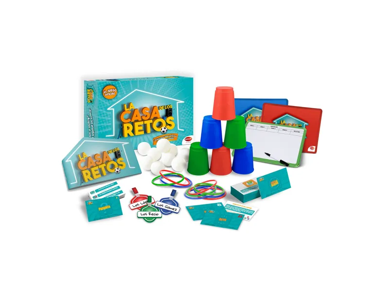Juego de mesa bizak la casa de los retos pegi 8