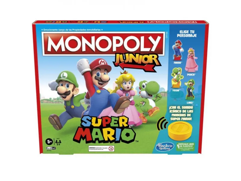 Juego de mesa monopoly jr super mario edition español
