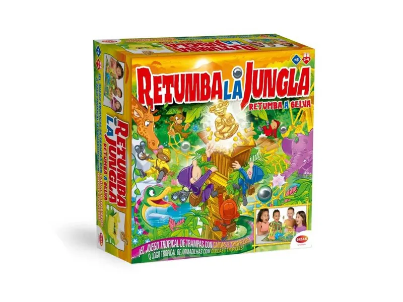 Juego de mesa bizak retumba la jungla