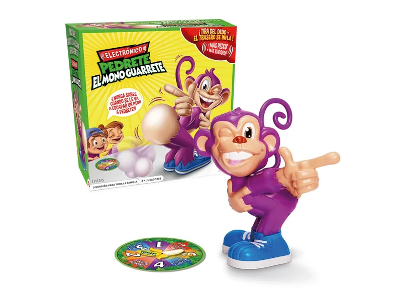 Juego de mesa bizak pedrete el mono guarrete
