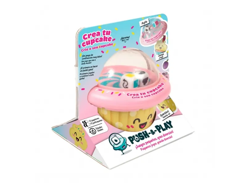 Crea tu cupcake push & play