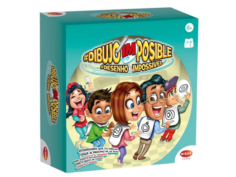 Juego dibujo imposible -  adivina que pinto