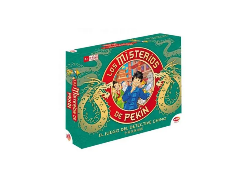 Juego de mesa los misterios de pekin edad recomendada 8 años