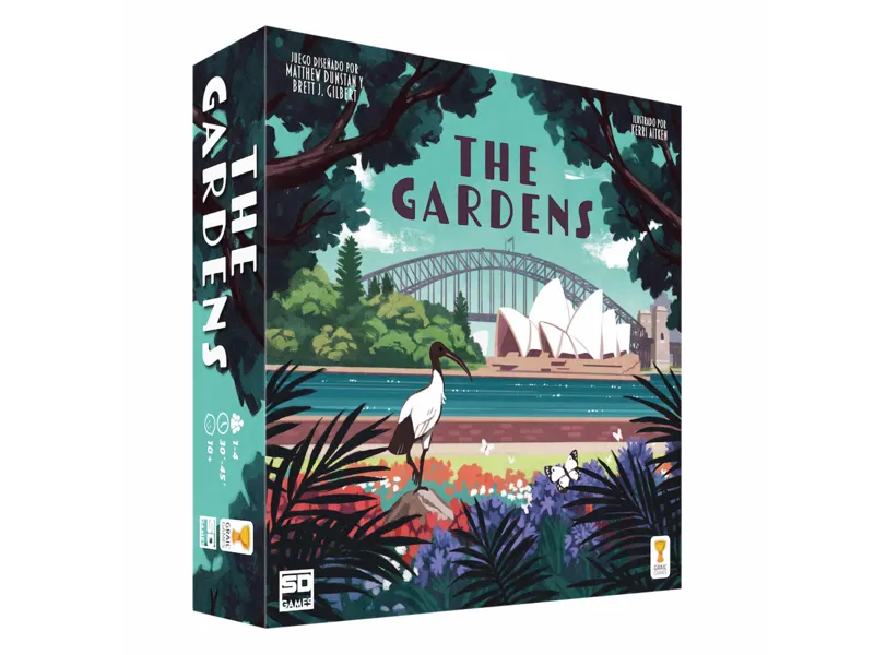 Juego de mesa the gardens