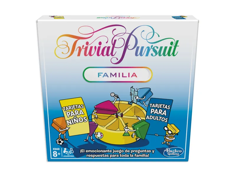 Juego de mesa trivial edición familia -  español