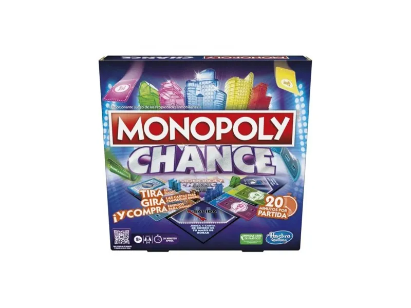 Juego de mesa hasbro monopoly chance español