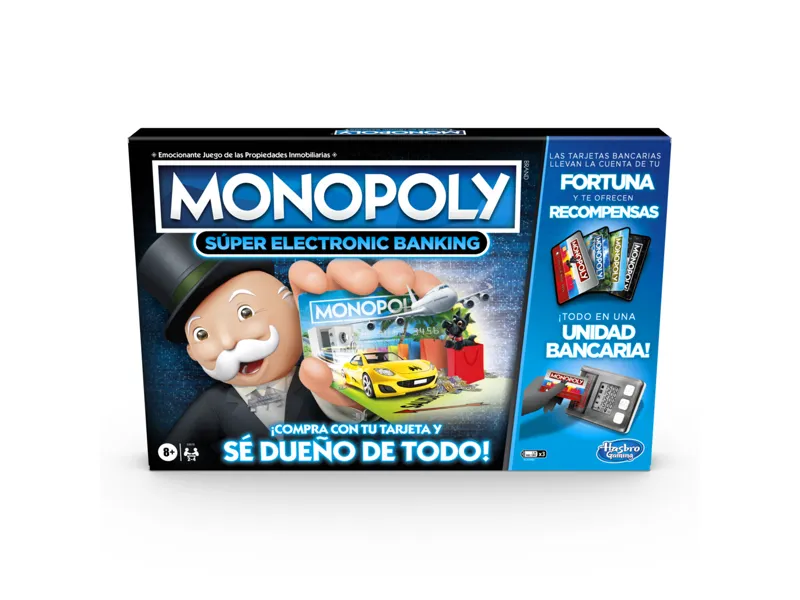Juego de mesa hasbro super electronic banking español