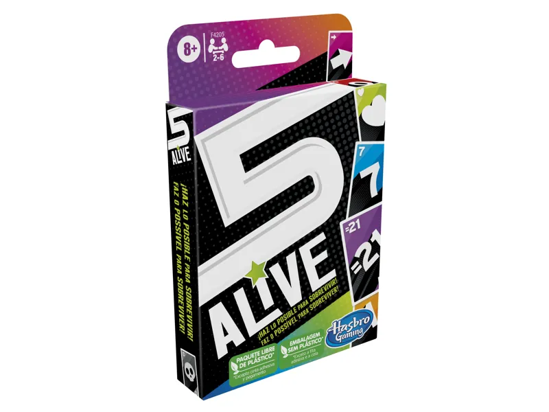 Juego de cartas 5 alive