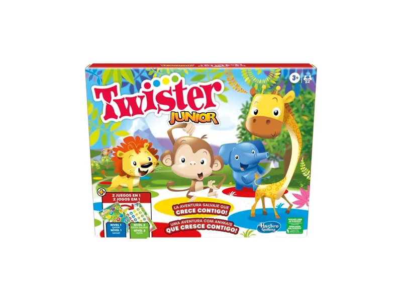 Juego hasbro twister junior -  versión multilingüe