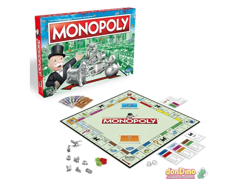 Juego de mesa hasbro monopoly clásico español