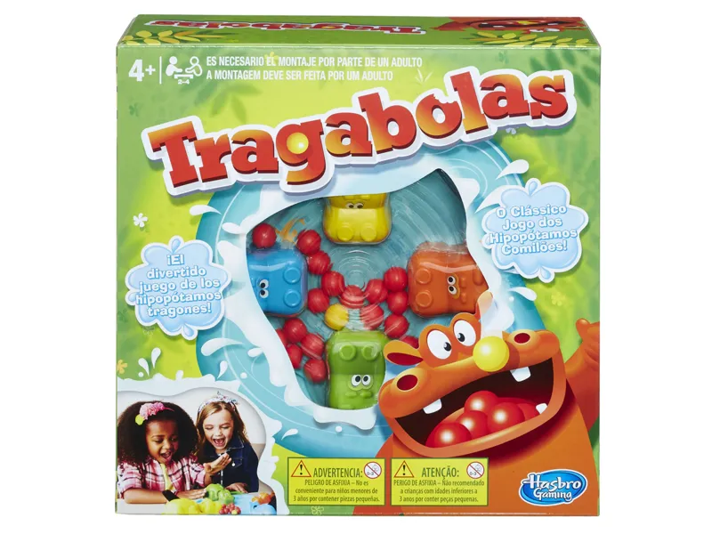 Juego hasbro tragabolas comilón
