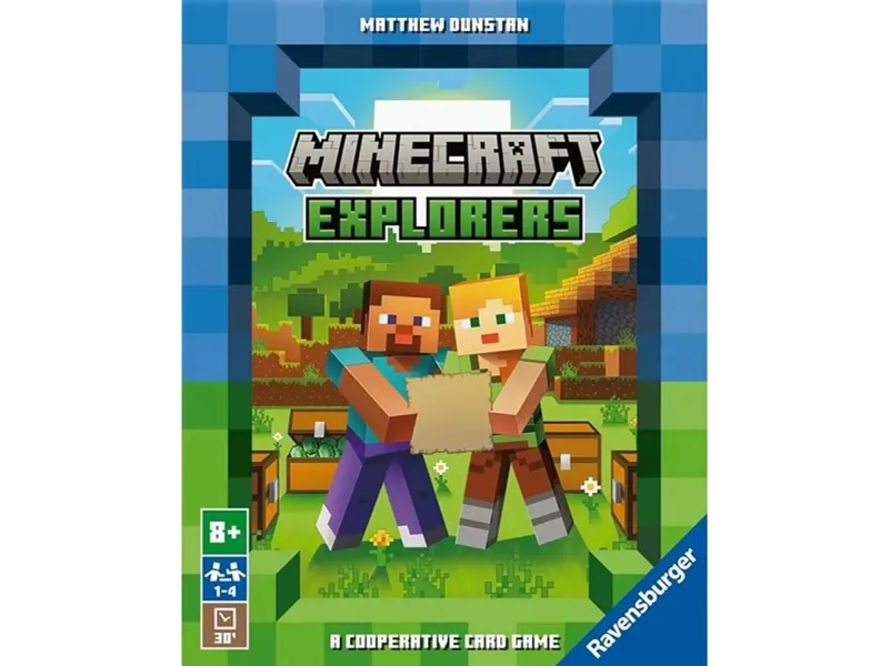 Juego de mesa ravensburger minecraft explores