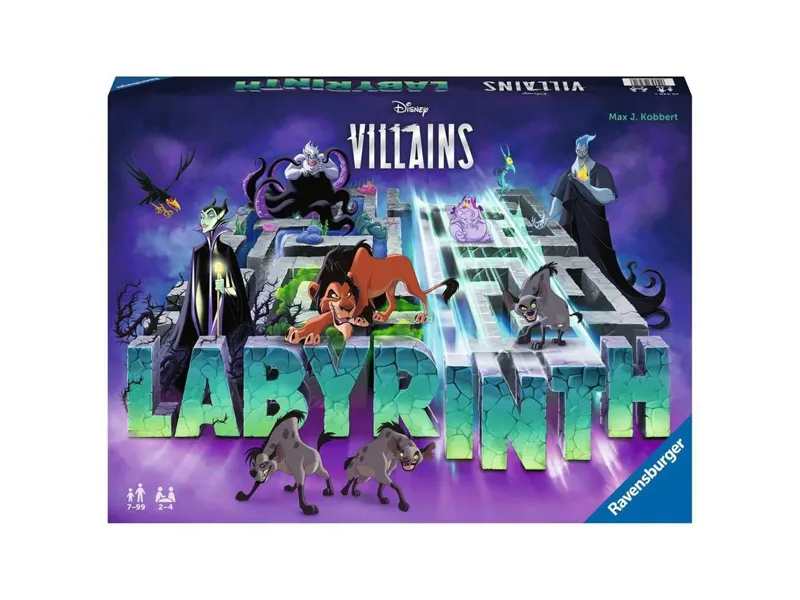 Juego de mesa ravensburger labyrinth disney villains