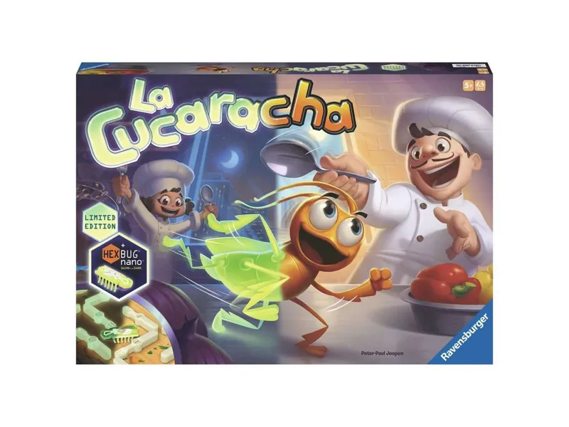 Juego de mesa la cucaracha 10º ed. glow in the dark