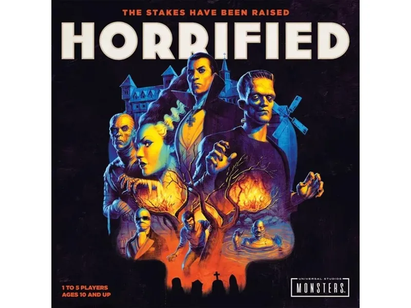 Juego de mesa ravensburger horrified universal monsters