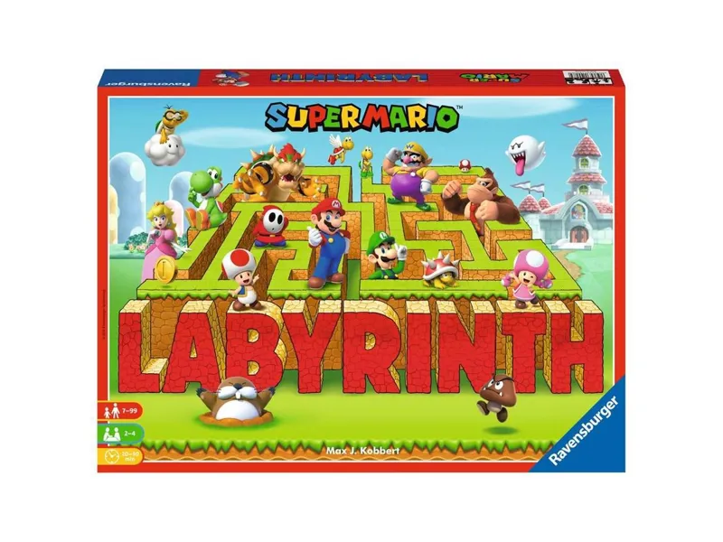 Juego de mesa ravensburger labyrinth super mario