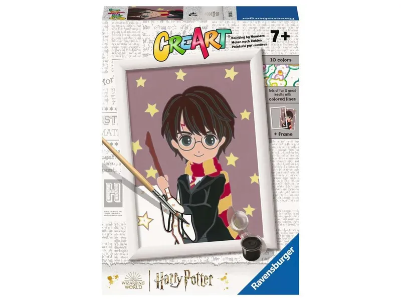 Kit para pintar con números ravensburger creart serie e harry potter: harry