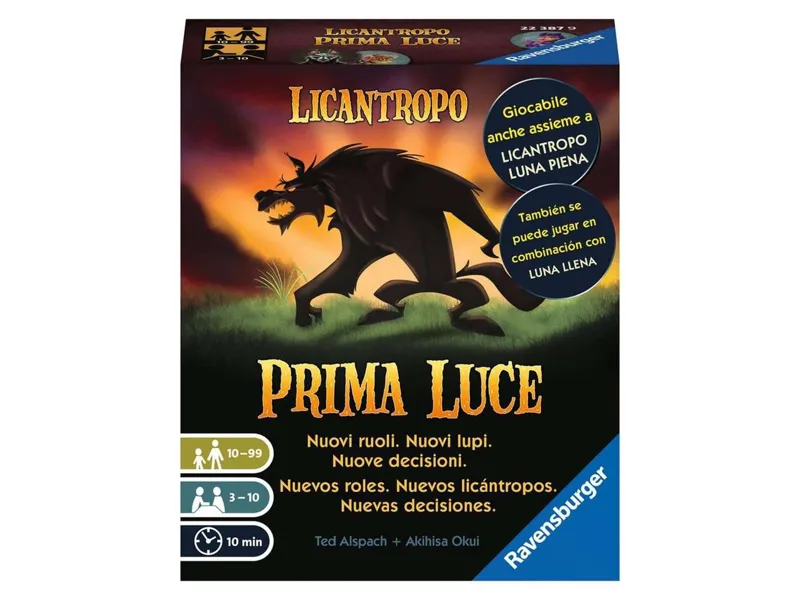 Juego de mesa ravensburger licantropo prima luce