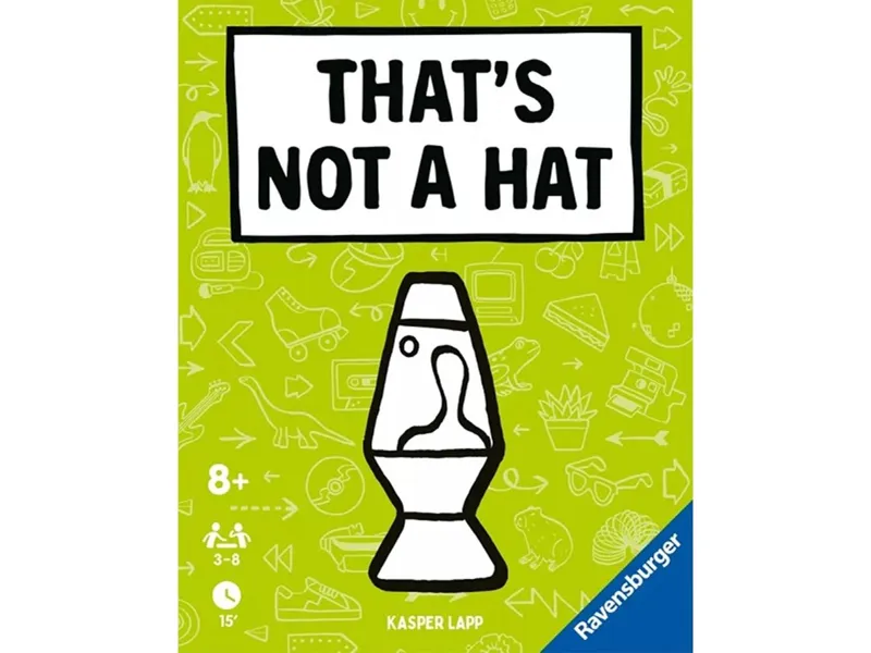 Juego de mesa ravensburger that's not a hat 2: pop culture