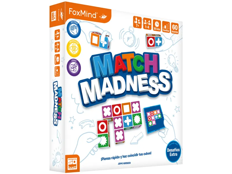 Juego de mesa match madness 2ª edición