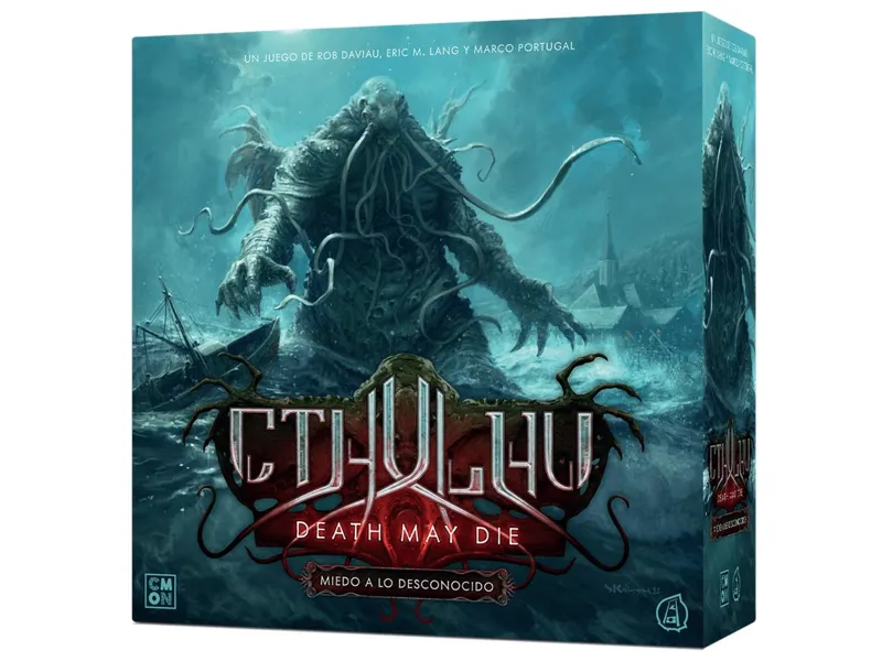 Juego de mesa cdmd: fear of the unknown