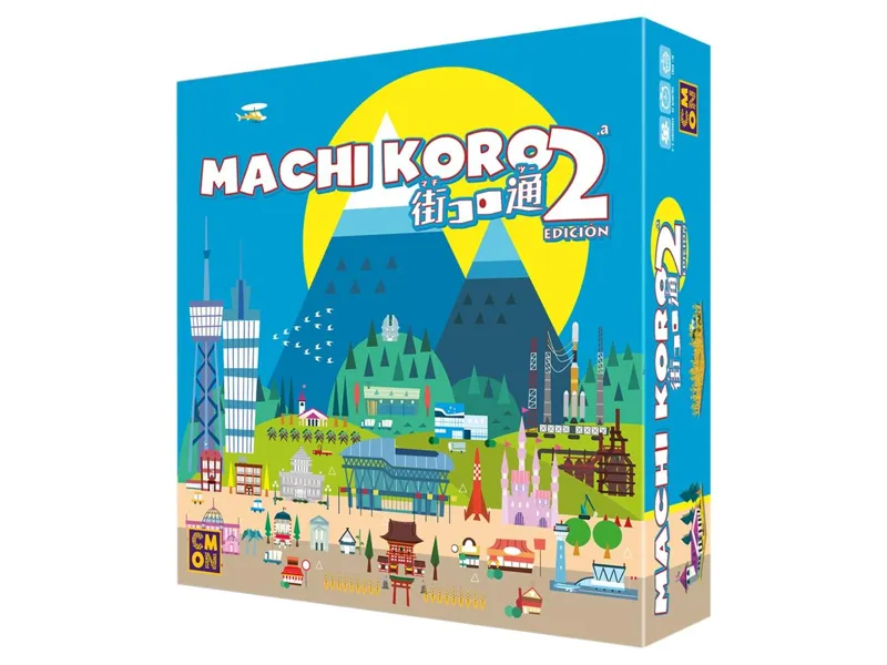 Juego de mesa machi koro 2ª edición