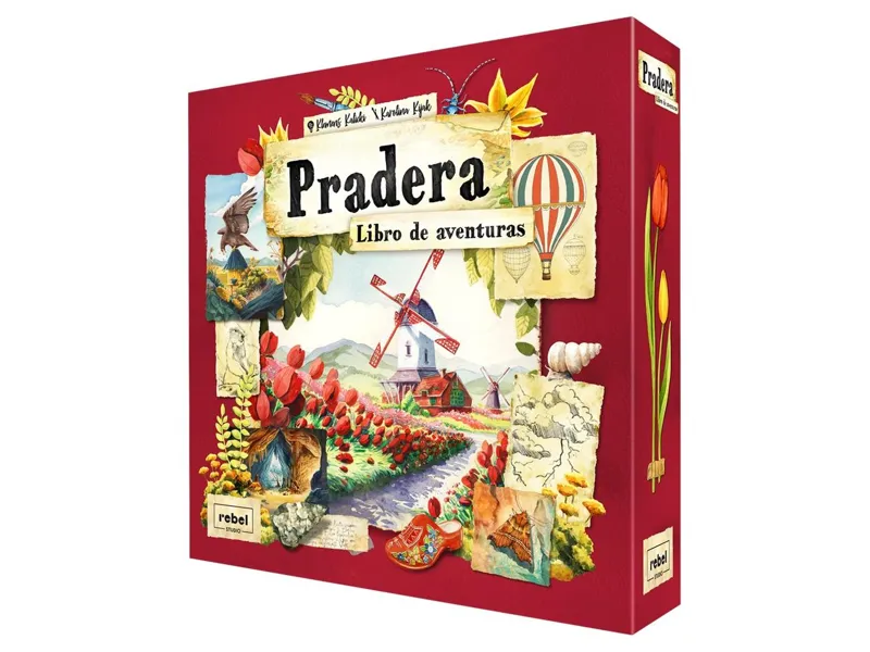 Juego de mesa pradera: libro de aventuras