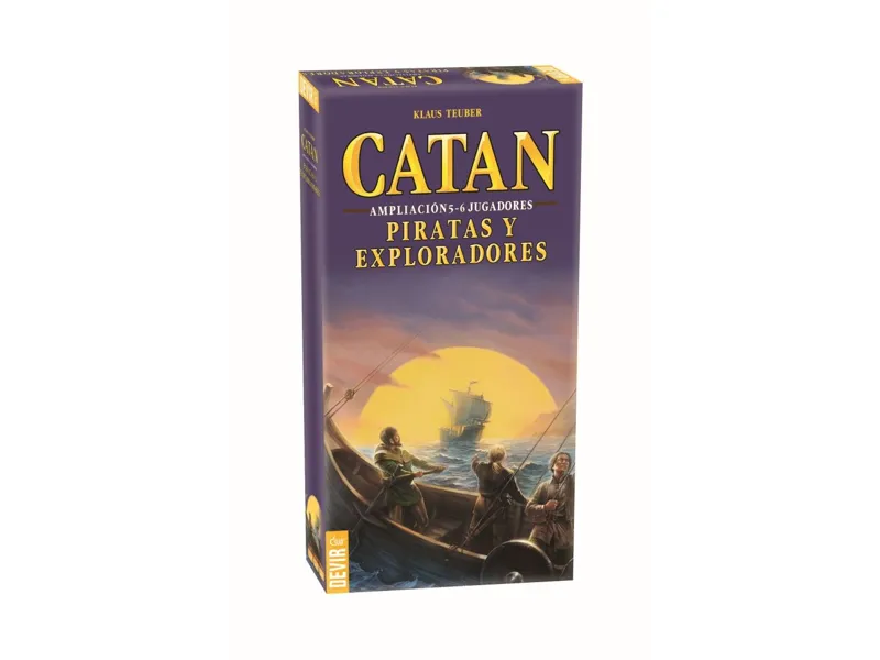 Juego de mesa devir catan piratas y exploradores 5 - 6 jugadores