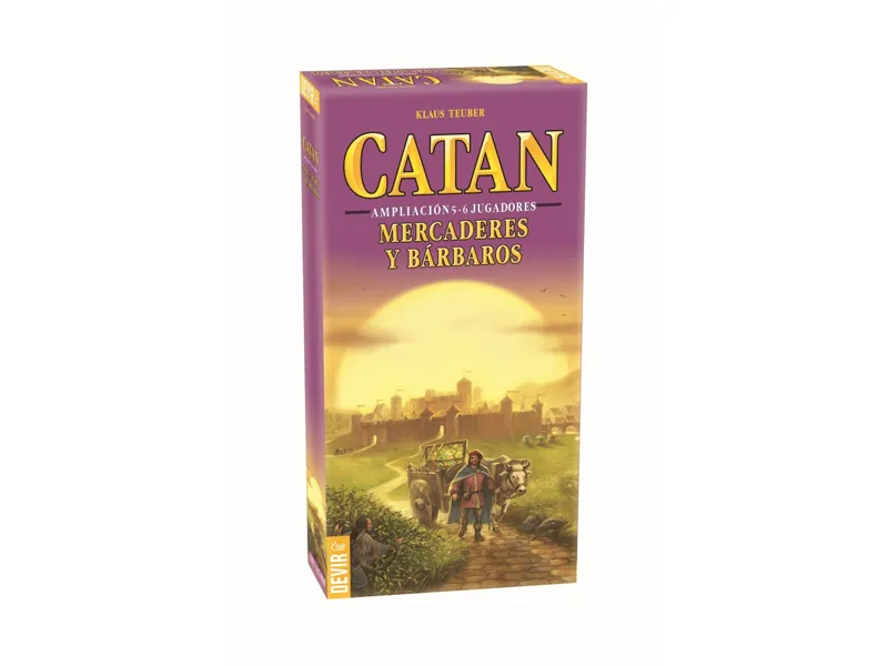 Juego de mesa devir catan mercaderes y barbaros 5 - 6 jugadores