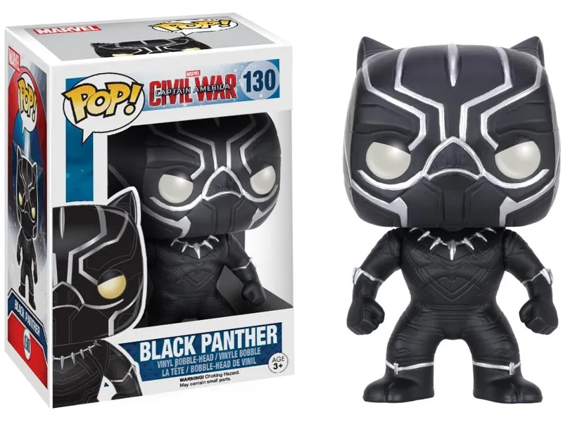 Funko pop marvel vengadores pantera negra