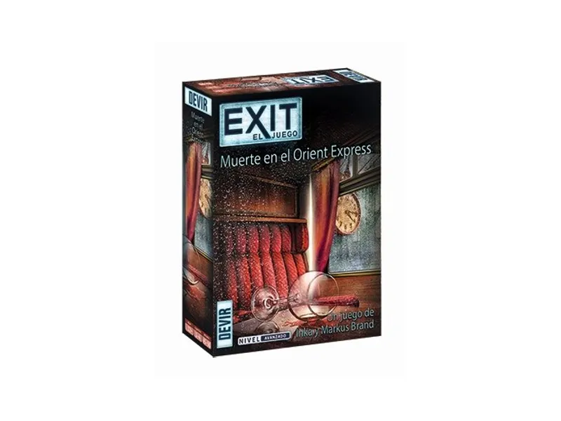 Juego de mesa devir exit 8 muerte en el orient express