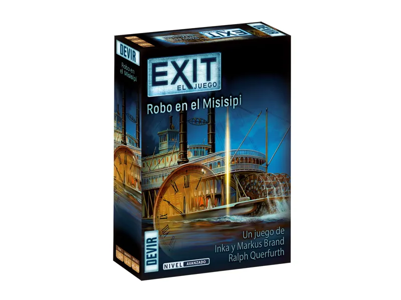 Juego de mesa exit 14 robo en el mississippi