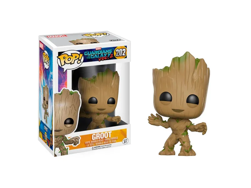 Funko pop marvel los guardianes de la galaxia volumen 2 groot pequeño 13230