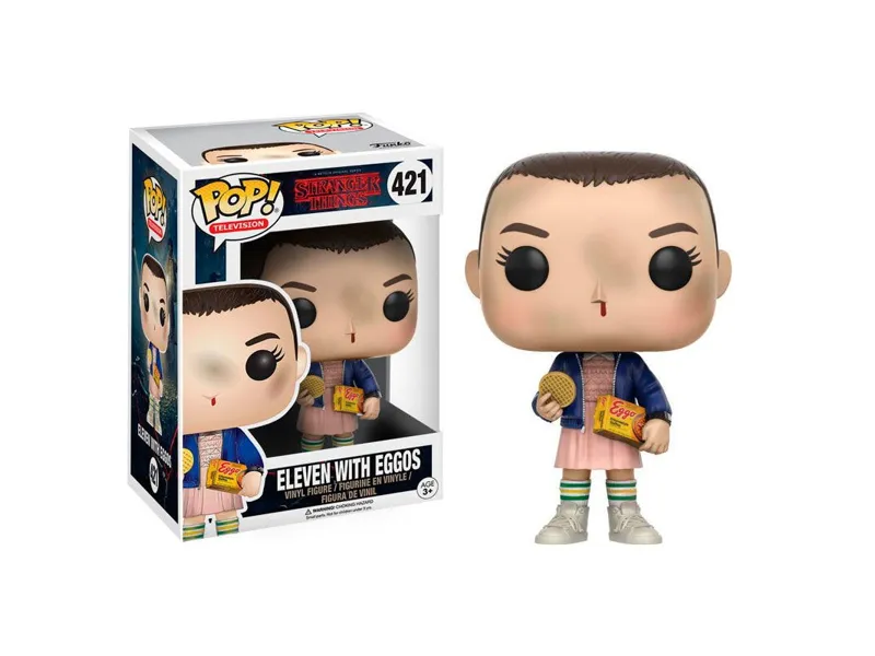 Funko pop stranger things eleven con eggos opcion chase 13318